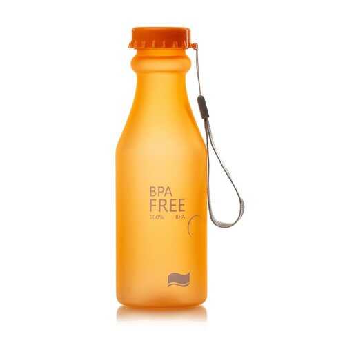 Бутылка Verona BPA Free, 550 мл, оранжевая в Интерспорт