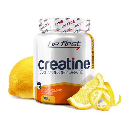 Be First Micronized Creatine Powder 300 г лимон в Интерспорт