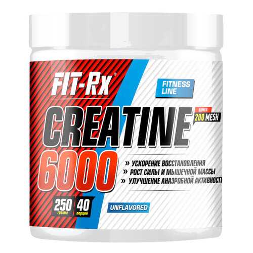 FIT-Rx Creatine 6000 250 г без вкуса в Интерспорт