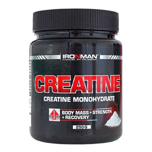 Ironman Creatine Monohydrate 250 г без вкуса в Интерспорт