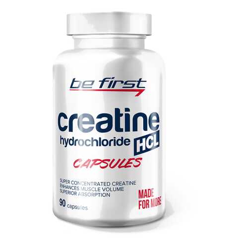 Креатин Be First Creatine HCL Capsules, 90 капсул в Интерспорт