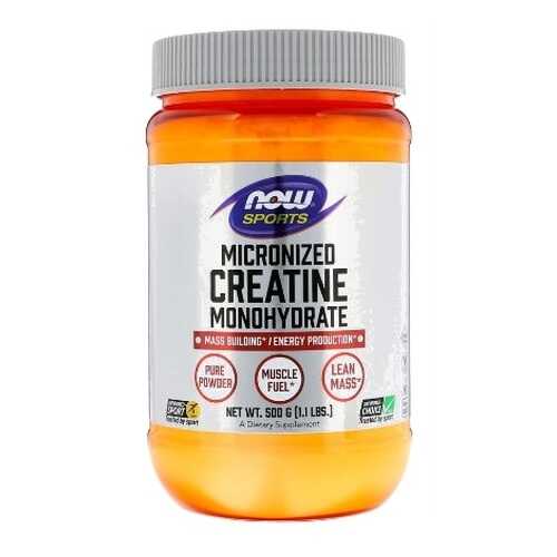 Now Creatine Monohydrate Micronized 500 г в Интерспорт