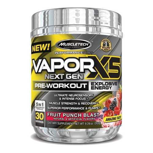 Muscletech Vapor X5 Next Gen 228g (228 г), Фруктовый пунш. в Интерспорт