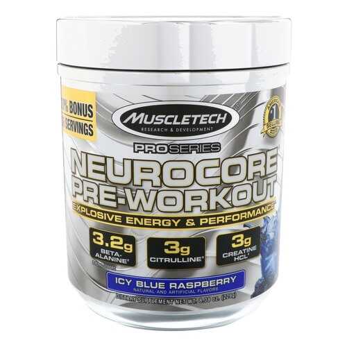 Предтренировочный комплекс MuscleTech Neurocore Pro Series 229 г голубика в Интерспорт