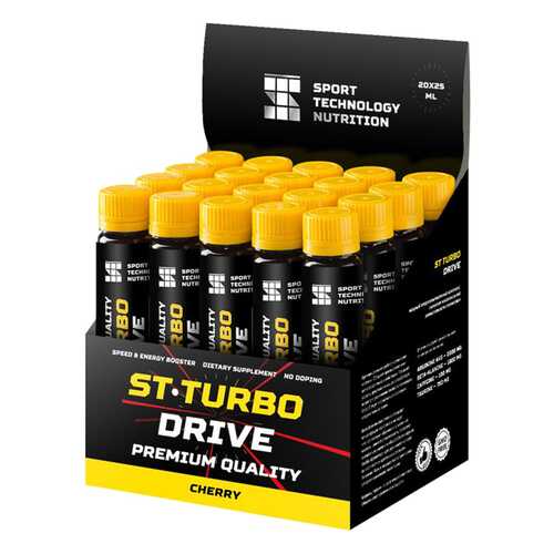 Sport Technology Nutrition СТ-Турбо DRIVE, 20 амп, вкус: вишня в Интерспорт