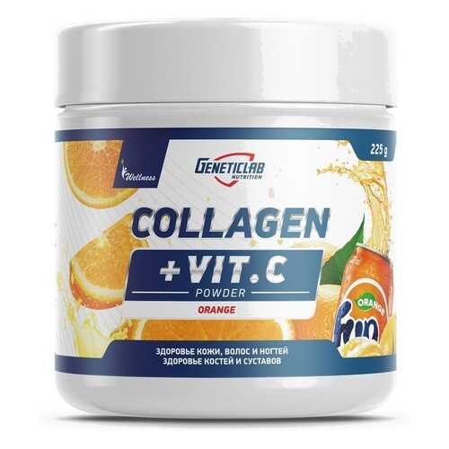 Geneticlab Collagen + vit.C 225g (225 г), Апельсин в Интерспорт