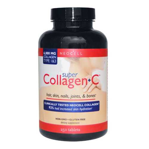 Супер коллаген с витамином C - Neocell Super Collagen C (250 таблеток) в Интерспорт