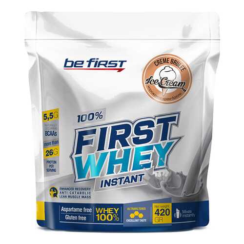 Be First First Whey Instant, 420г (крем-брюле) в Интерспорт