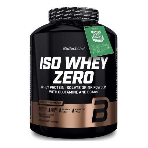 BioTech USA Iso Whey Zero (Латте, 2270 г) в Интерспорт