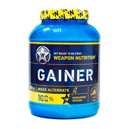 GAINER Mass Alternate Weapon Nutrition 2 кг Ваниль в Интерспорт