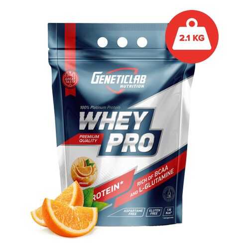 GeneticLab Nutrition Whey Pro 2,1 кг (вкус: апельсин) в Интерспорт