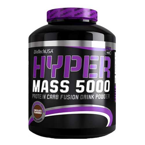 Гейнер BioTech Hyper Mass 2270 г Chocolate в Интерспорт