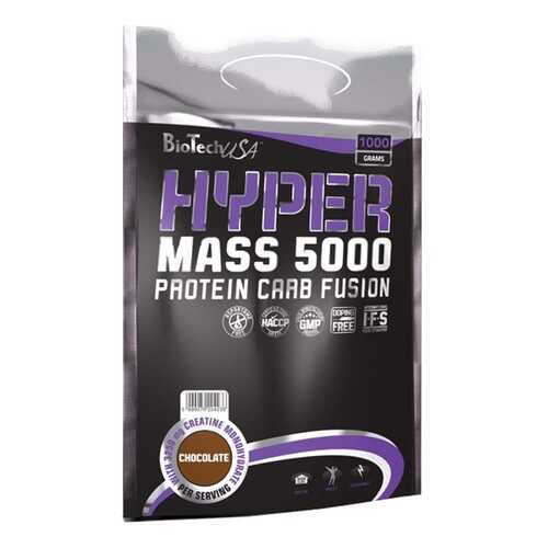 Гейнер BioTech Hyper Mass 5000 клубника 1000 г в Интерспорт