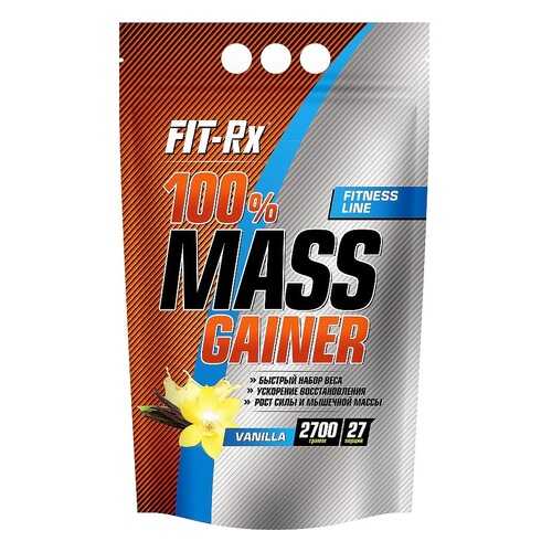 Гейнер FIT-Rx 100% Mass Gainer 2700 г Vanilla в Интерспорт