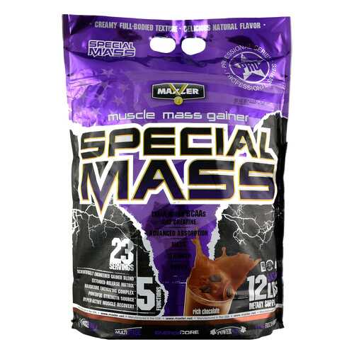 Гейнер Maxler Special Mass Gainer 5400 г Rich Chocolate в Интерспорт