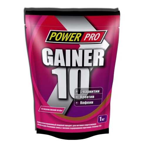 Гейнер PowerPro Gainer 10 1000 г лесная ягода в Интерспорт