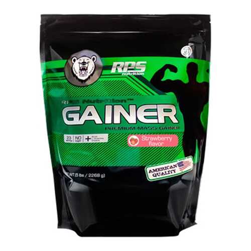 Гейнер RPS Nutrition Premium Mass Gainer 2268 г Strawberry в Интерспорт