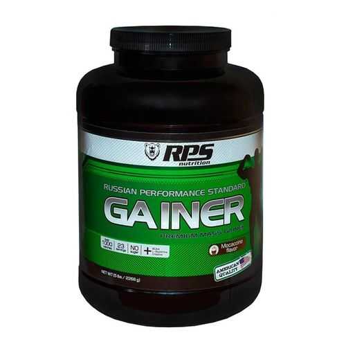 Гейнер RPS Nutrition Premium Mass Gainer (мокачино), банка 2270 г в Интерспорт