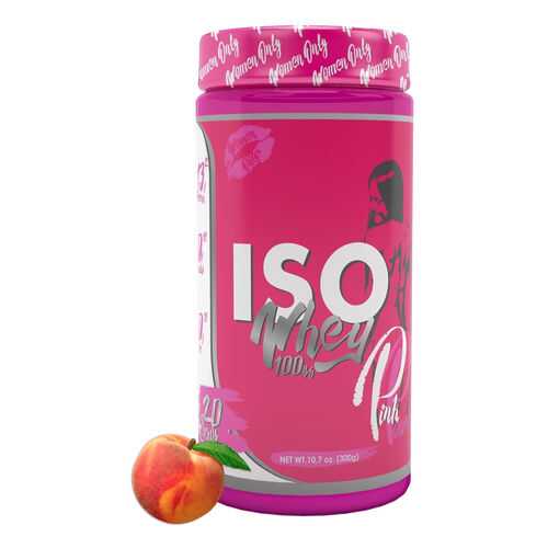 Изолят протеина ISO WHEY 100%, вкус «Персик», 300 гр, Pink Power в Интерспорт