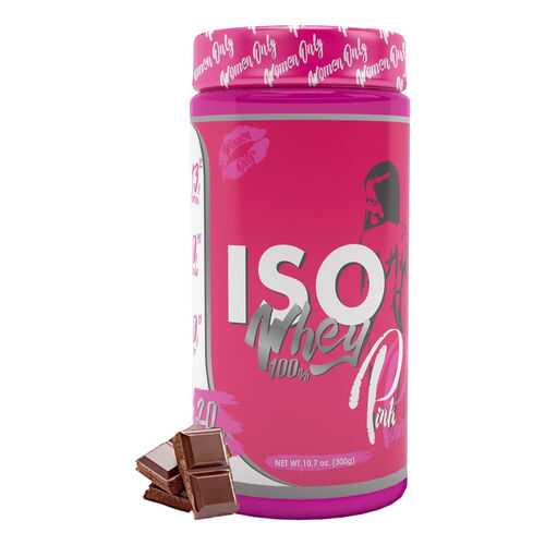 Изолят протеина ISO WHEY 100%, вкус «Шоколад», 300 гр, Pink Power в Интерспорт