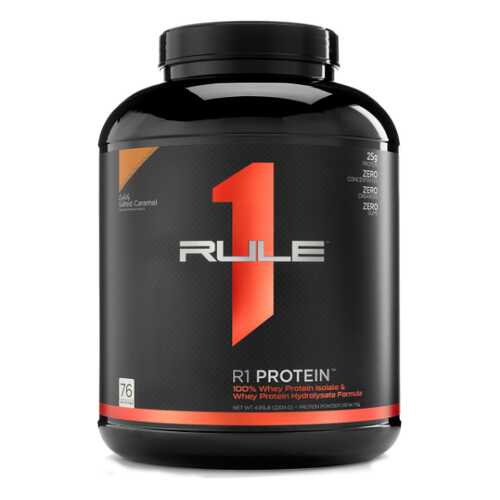 Изолят сывороточного протеина RULE ONE Protein 2290 гр (Соленая карамель) в Интерспорт