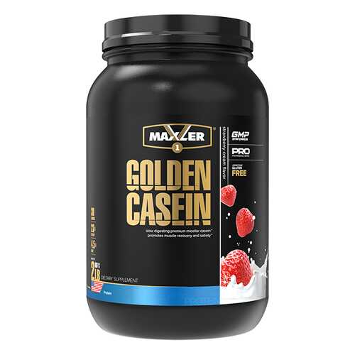 Казеиновый протеин MAXLER Golden Casein 908 гр (Клубника) в Интерспорт