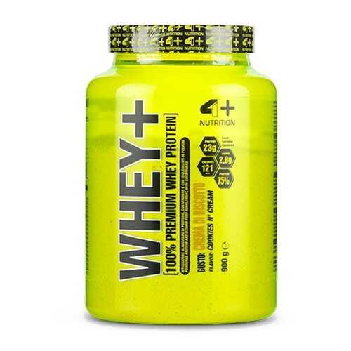 Протеин 4+ Nutrition Whey+ 900 г Cookies & Cream в Интерспорт