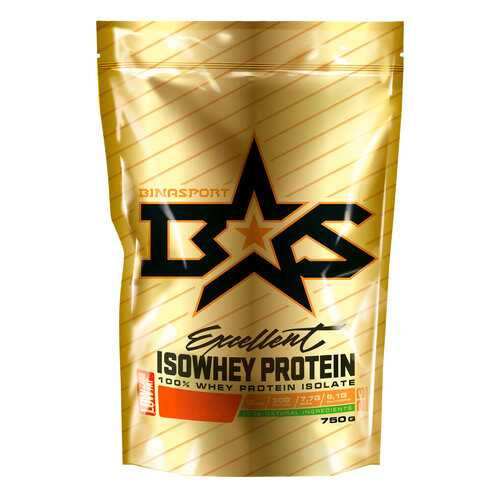 Протеин Binasport Excellent Isowhey 750 г Chocolate-Mint в Интерспорт