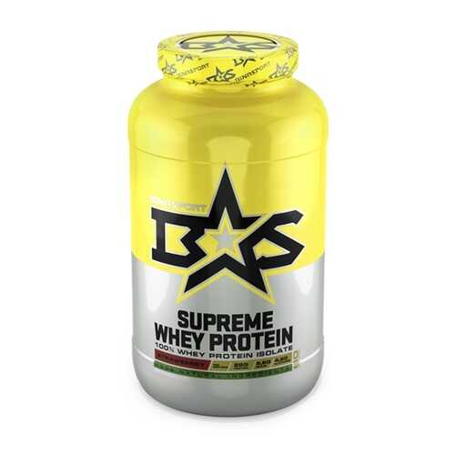 Протеин Binasport Supreme Whey 2000 г Strawberry в Интерспорт