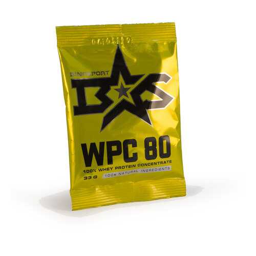 Протеин BINASPORT WPC 80 WHEY PROTEIN (33 г,Имбирный пряник) в Интерспорт