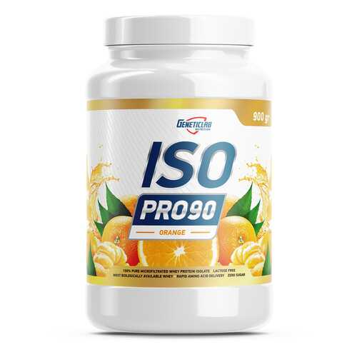 Протеин GeneticLab Nutrition Iso Pro 900 г Orange в Интерспорт