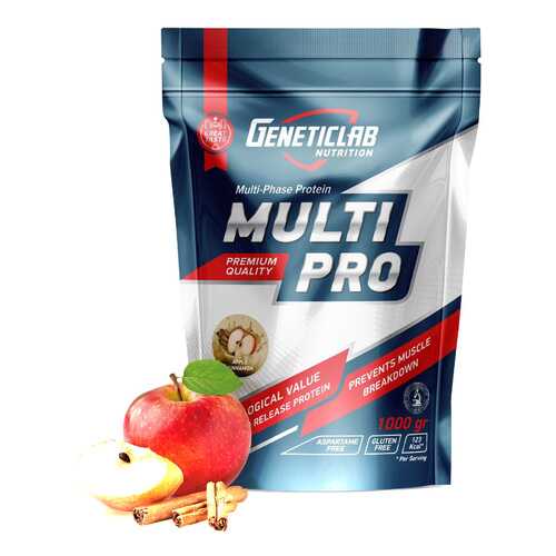 Протеин GeneticLab Nutrition Multi Pro 1000 г Apple&Cinnamon в Интерспорт