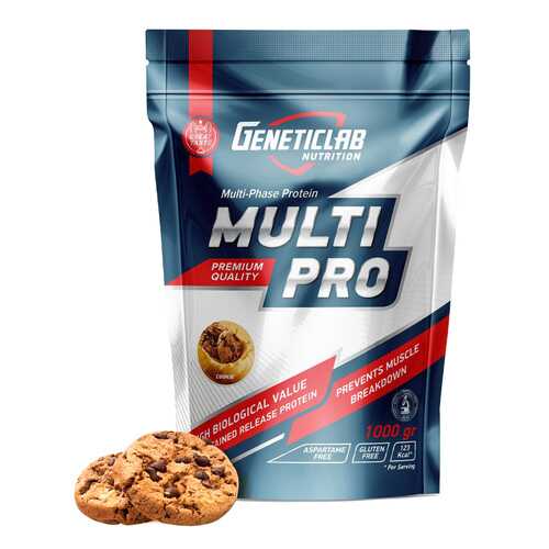 Протеин GeneticLab Nutrition Multi Pro 1000 г Cookie в Интерспорт