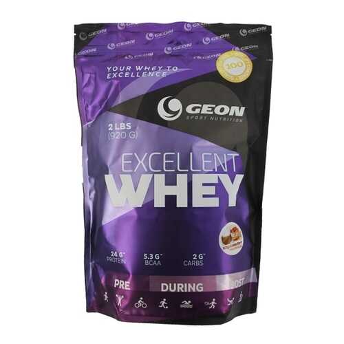 Протеин Geon Excellent Whey 920 г карамель-чизкейк в Интерспорт