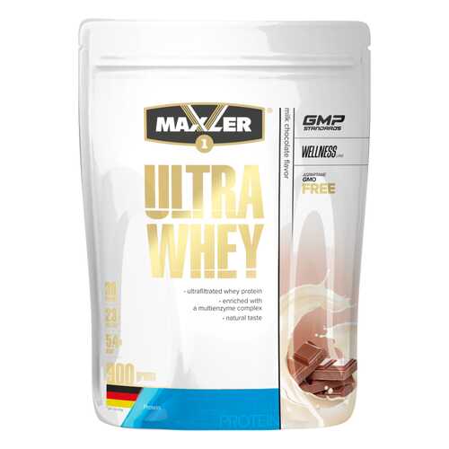 Протеин Maxler Ultra Whey 900 г Milk Chocolate в Интерспорт