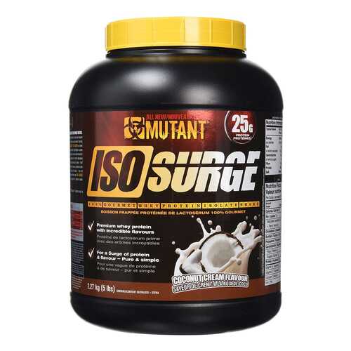 Протеин Mutant Iso Surge 2270 г Coconut Cream в Интерспорт