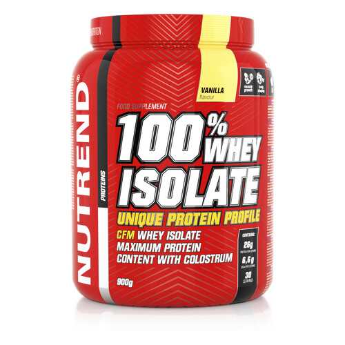 Протеин NUTREND 100% Whey Isolate (0.9 кг) ваниль в Интерспорт