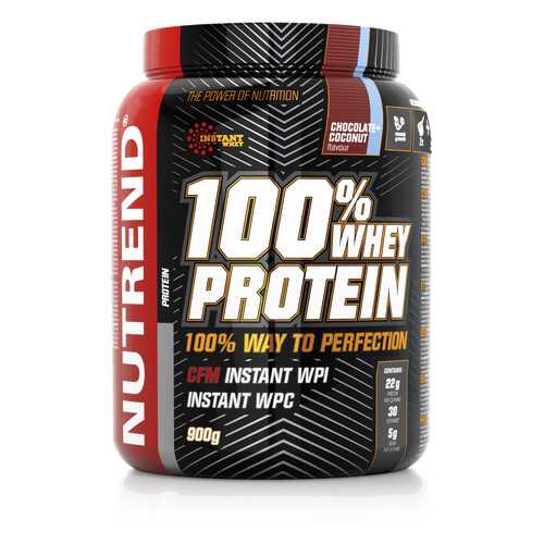 Протеин NUTREND 100% Whey Protein (0.9 кг) шоколад-кокос в Интерспорт