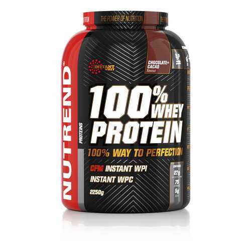 Протеин NUTREND 100% Whey Protein (2.3 кг) шоколад-какао в Интерспорт