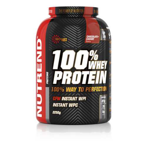 Протеин NUTREND 100% Whey Protein (2.3 кг) шоколад-вишня в Интерспорт