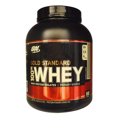 Протеин Optimum Nutrition 100% Whey Gold Standard 2270 г Cookies & Cream в Интерспорт