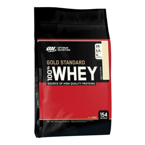 Протеин Optimum Nutrition 100% Whey Gold Standard 4550 г Vanilla Ice-Cream в Интерспорт