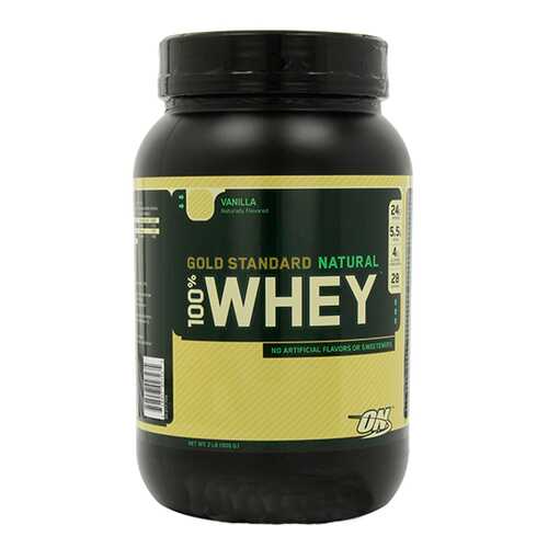 Протеин Optimum Nutrition 100% Whey Gold Standard 870 г Natural Vanilla в Интерспорт