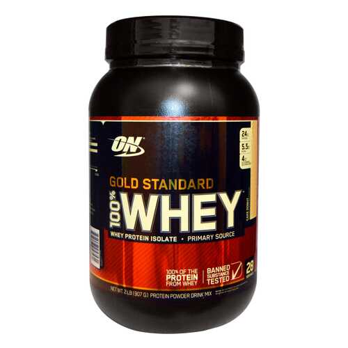 Протеин Optimum Nutrition 100% Whey Gold Standard 908 г Cake Donut в Интерспорт