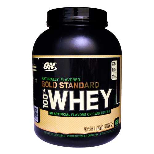 Протеин Optimum Nutrition 100% Whey Gold Standard Natural 2180 г Chocolate в Интерспорт