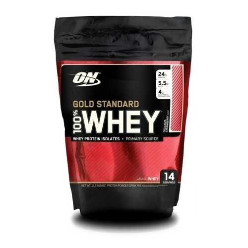 Протеин Optimum Nutrition 100% Whey Protein Gold Standard 454 г Strawberry в Интерспорт