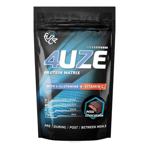 Протеин PureProtein Fuze Protein + Glutamine 750 г Milk Chocolate в Интерспорт