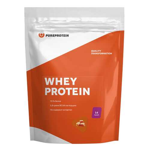 Протеин PureProtein Whey Protein 420 г сливочная карамель в Интерспорт