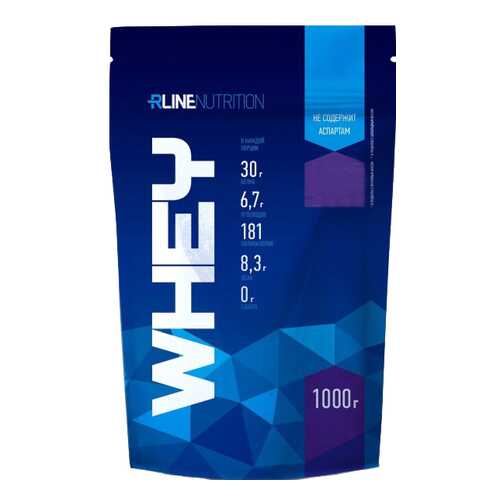 Протеин Rline Whey 1000 г моккачино в Интерспорт