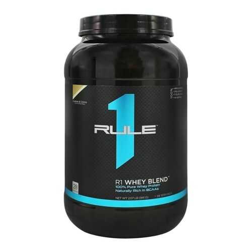 Протеин Rule One Proteins R1 Whey Blend 910 г Cookies and Creme в Интерспорт